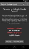 Deck of Cards Workout