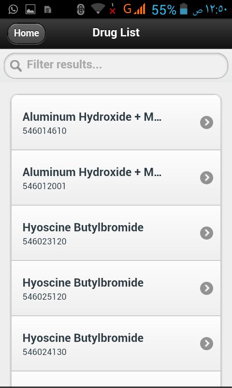 MOH Drug List Formulary