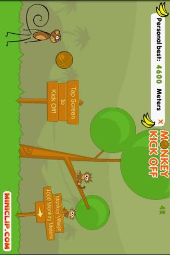 Monkey Kick Off -FREE fun game