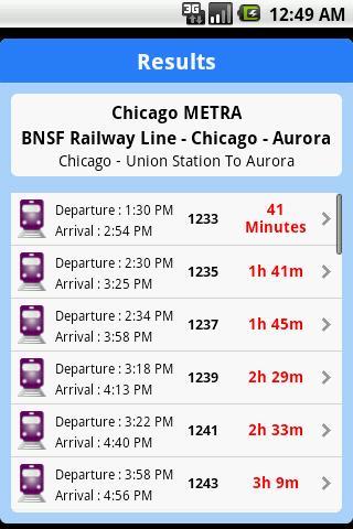 iTransitBuddy METRA Lite