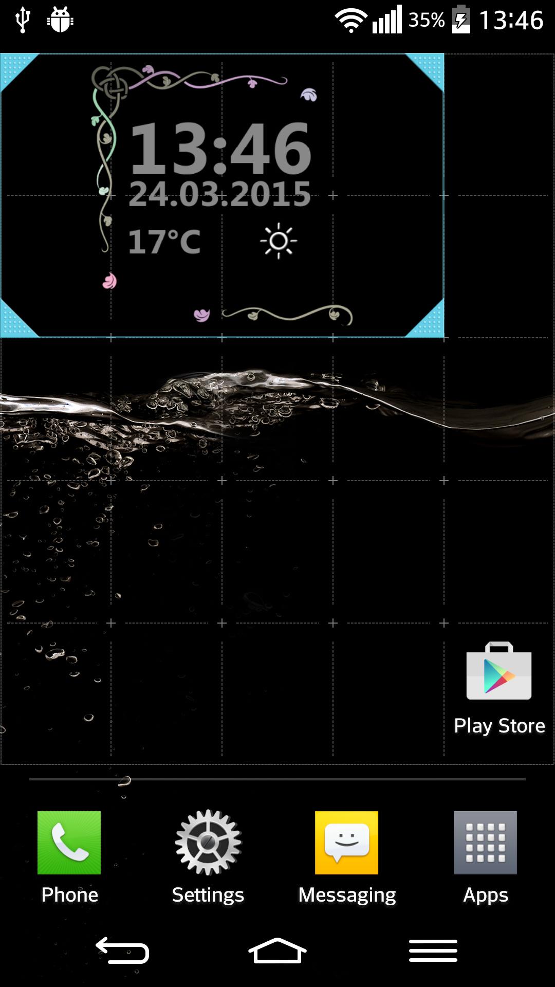 Digital Clock With Weather