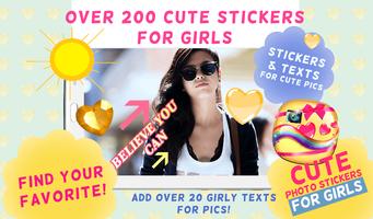 Cute Photo Stickers for Girls