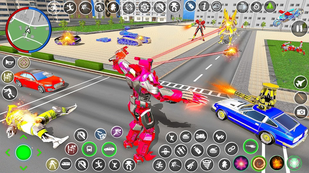 Robot Game-Robot Car Transform