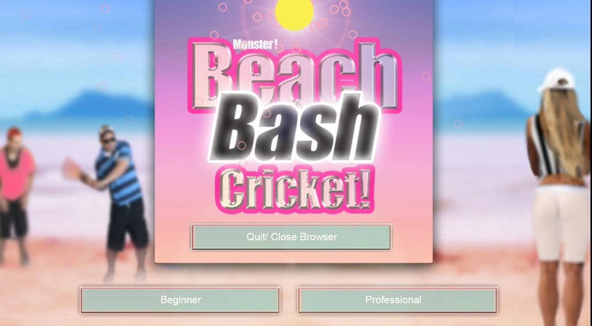 Monster Beach Bash Cricket