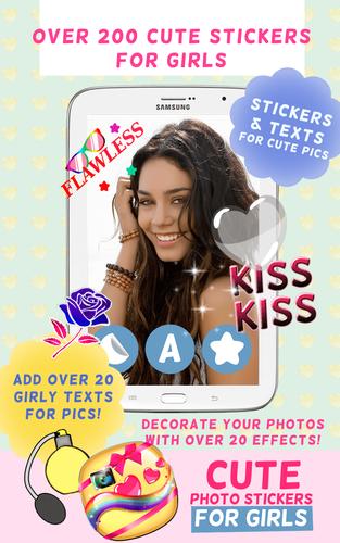 Cute Photo Stickers for Girls