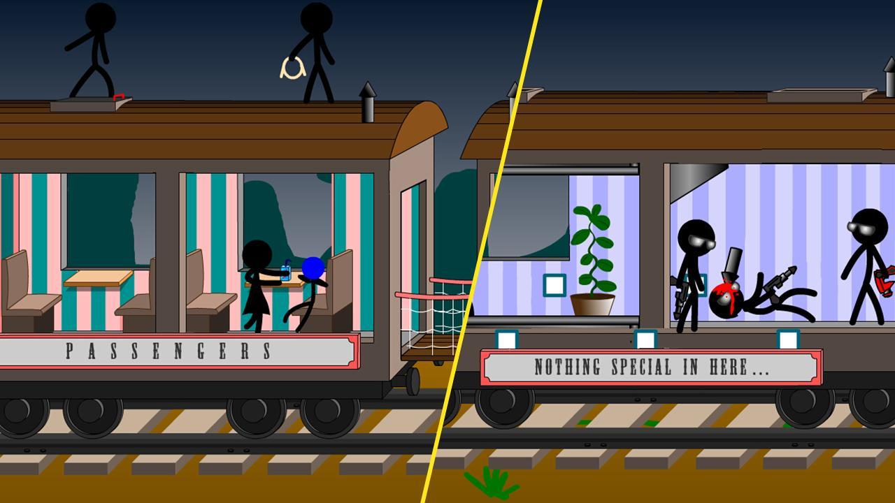 Stickman Death Train