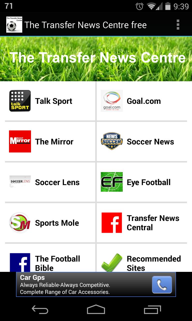 Football Transfer News Centre