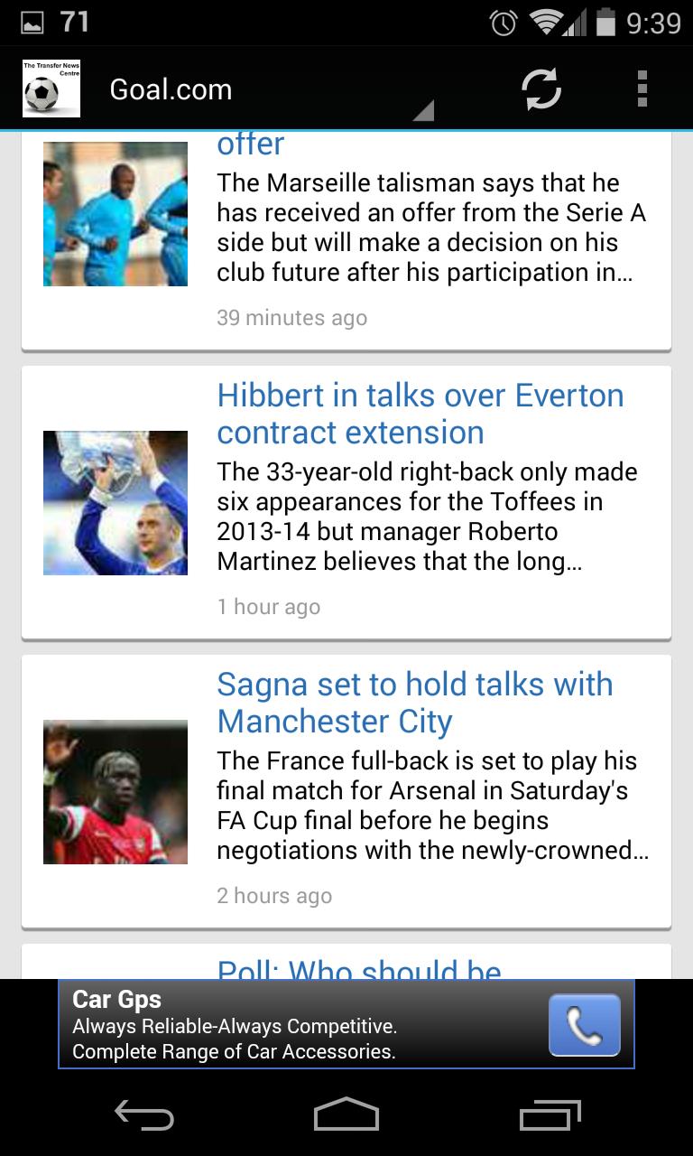 Football Transfer News Centre