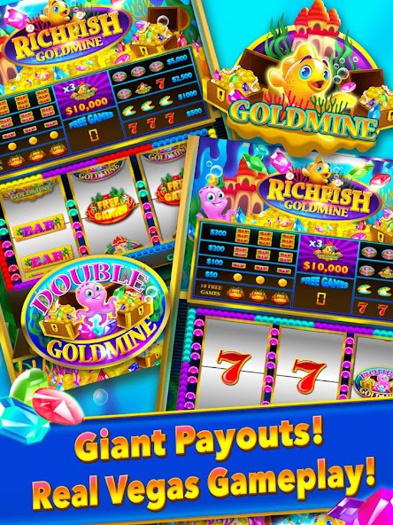 Rich Fish Gold Mine Vegas Slot