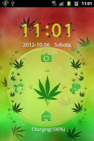 Ganja Weed Theme for GO Locker