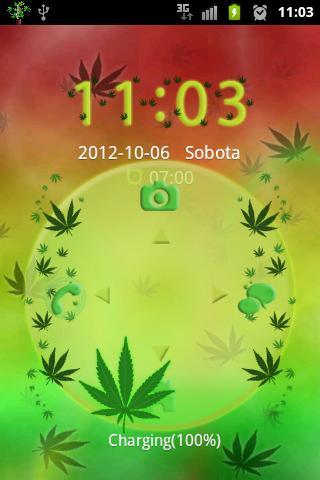 Ganja Weed Theme for GO Locker