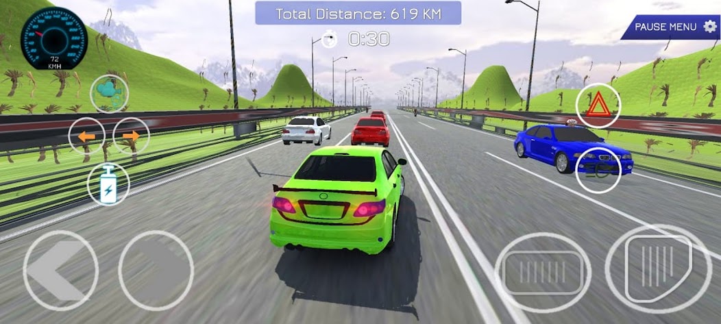 Corolla Toyota Car Drive Game