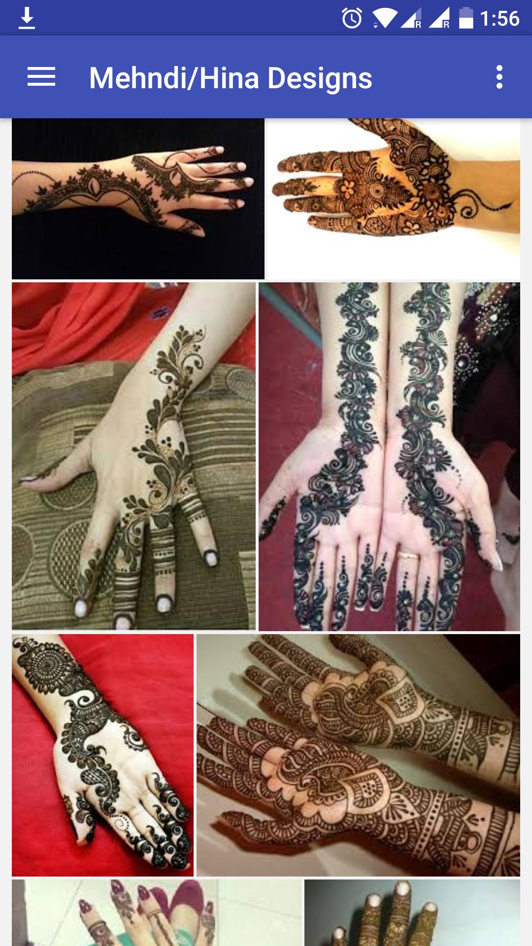 New Indian Mehndi Henna Design