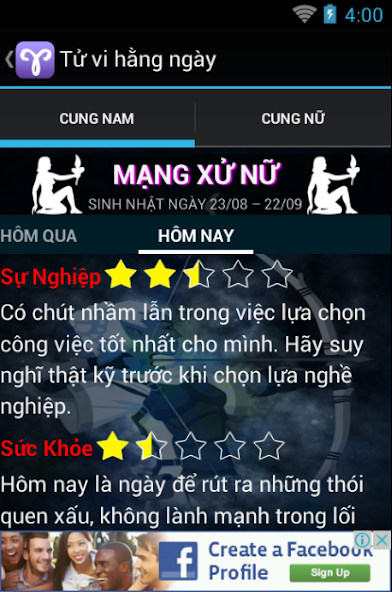 Tu vi hang ngay