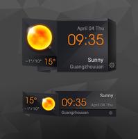 3D Clock Current Weather Free