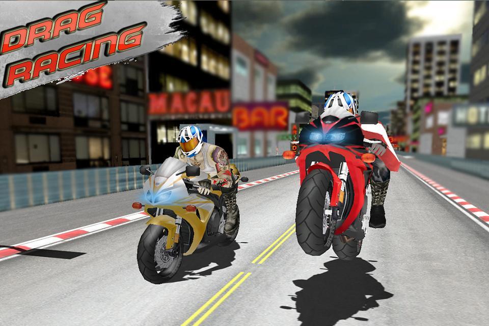 Bikes Drag Race 3D