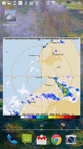 Australia Weather Radar Widget