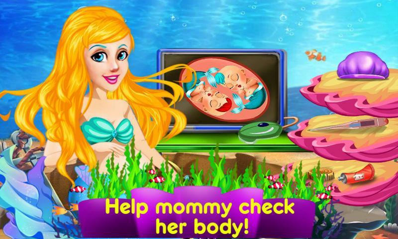 Mermaid's Twins Baby-Preganant