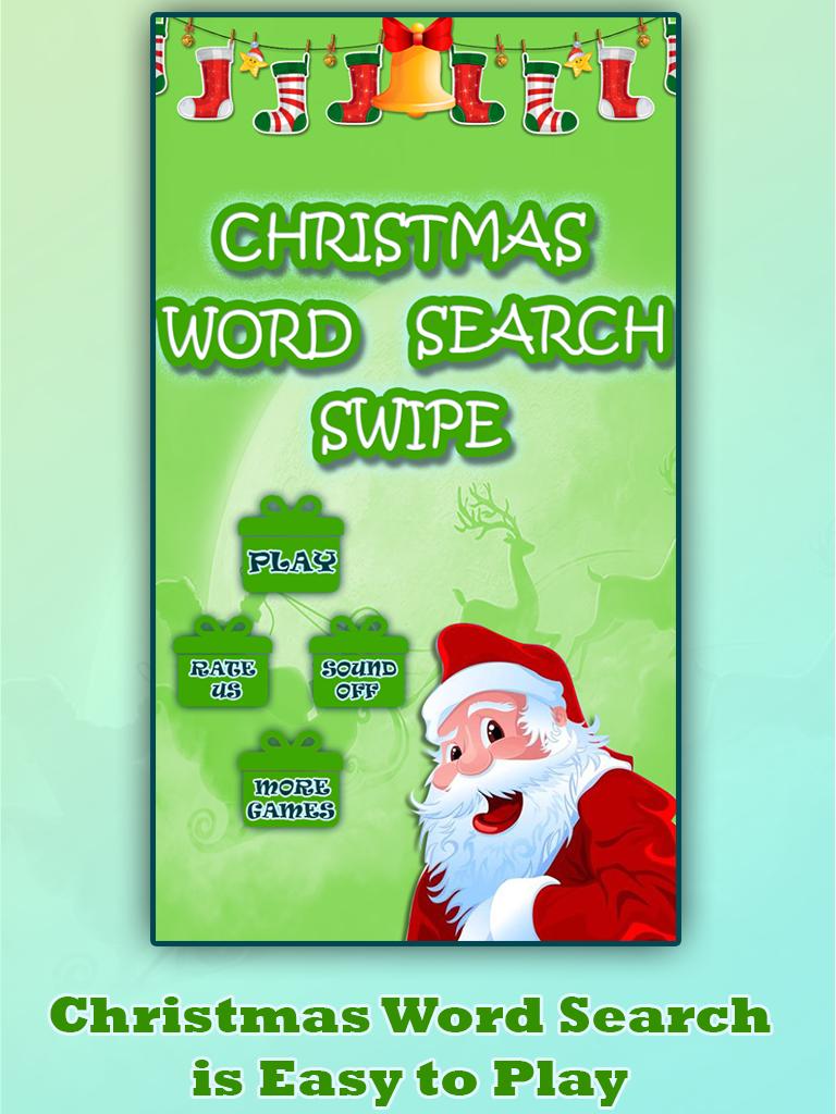 Christmas Word Search Swipe