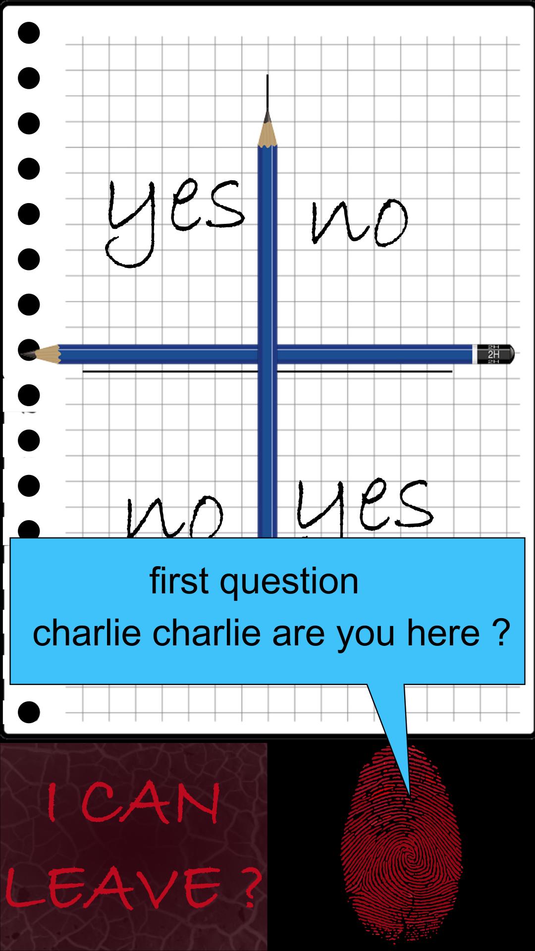 Charlie Charlie Are You Here ?