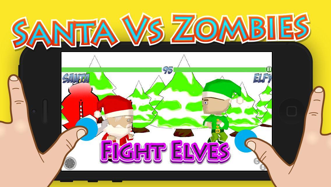 Santa Vs Zombies Fighting 3D