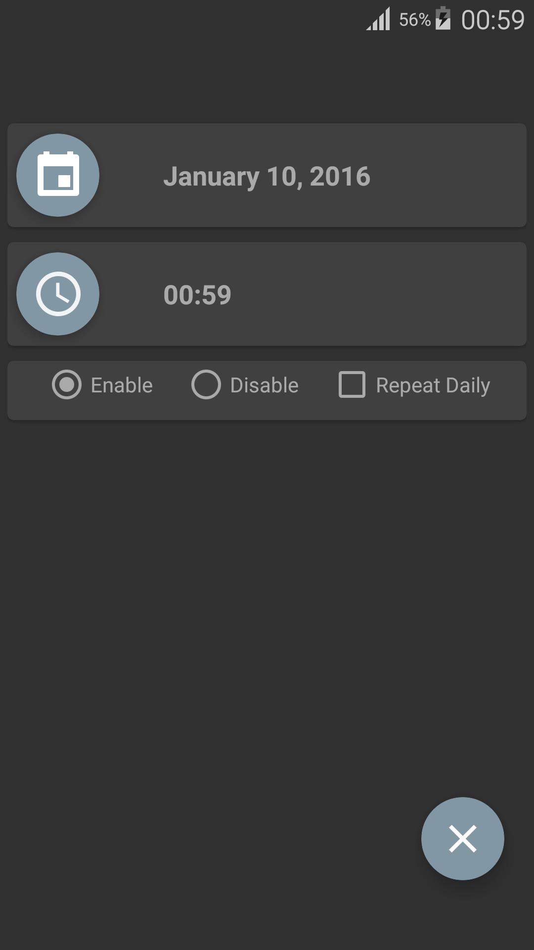 Mobile Data & 3G-2G Toggle