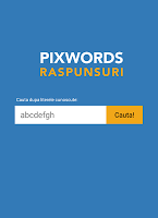 Raspunsuri Pixwords