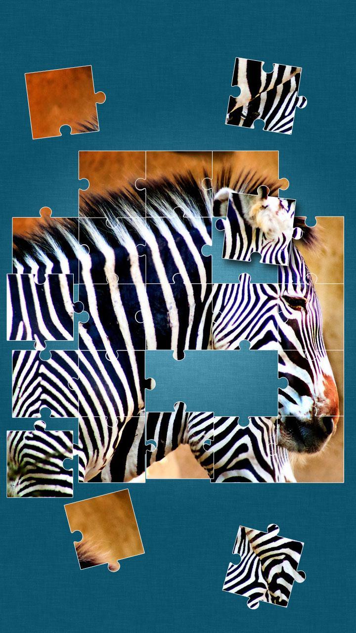 Zebras Puzzle Game