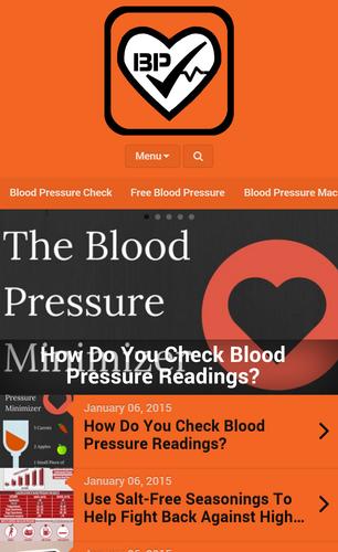 Finger Blood Pressure Scanner