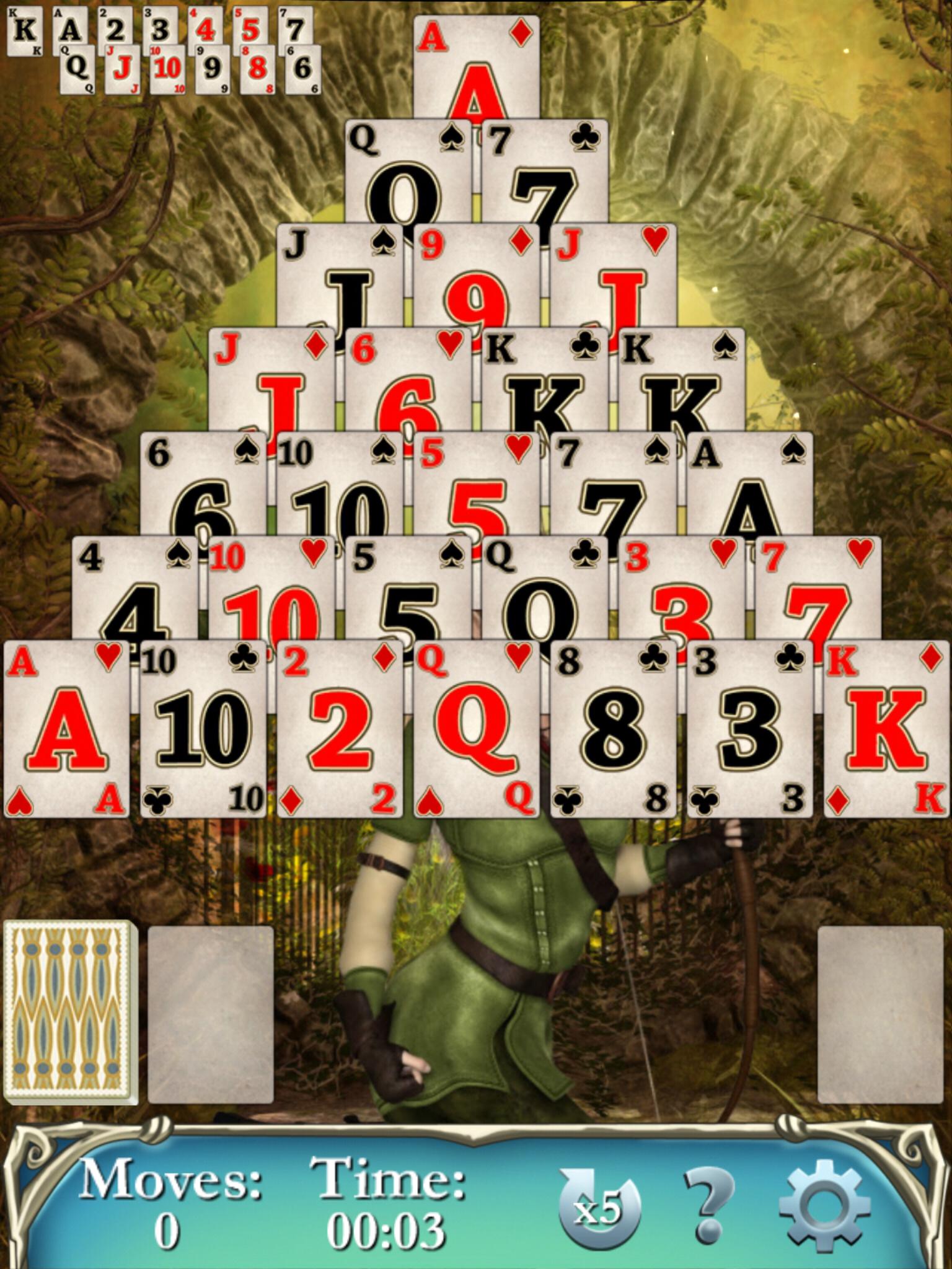 Hidden Solitaire Elven Woods - Free Card Game