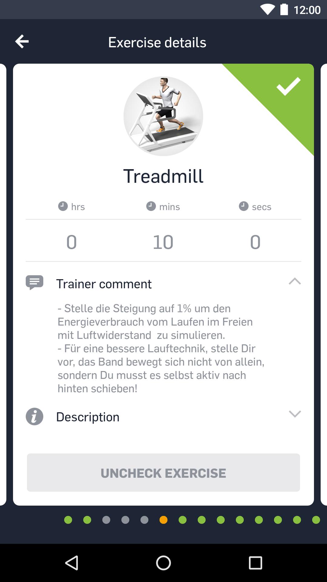 EGYM Fitness app