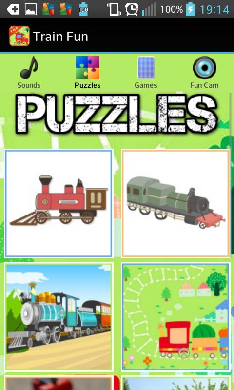 Toddler Train Games - Free