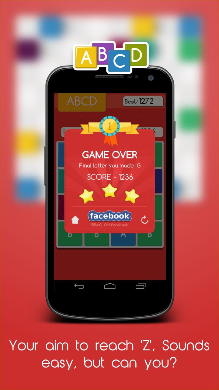 ABCD : Challenging Puzzle Game