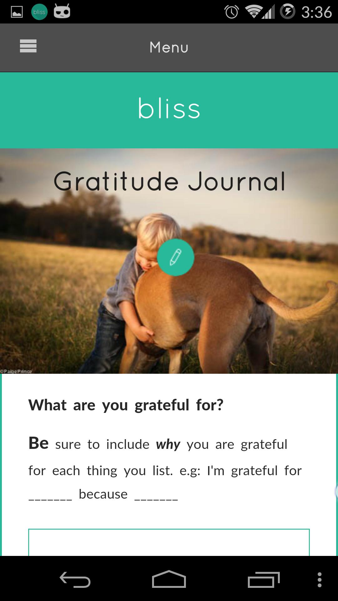 Gratitude Journal