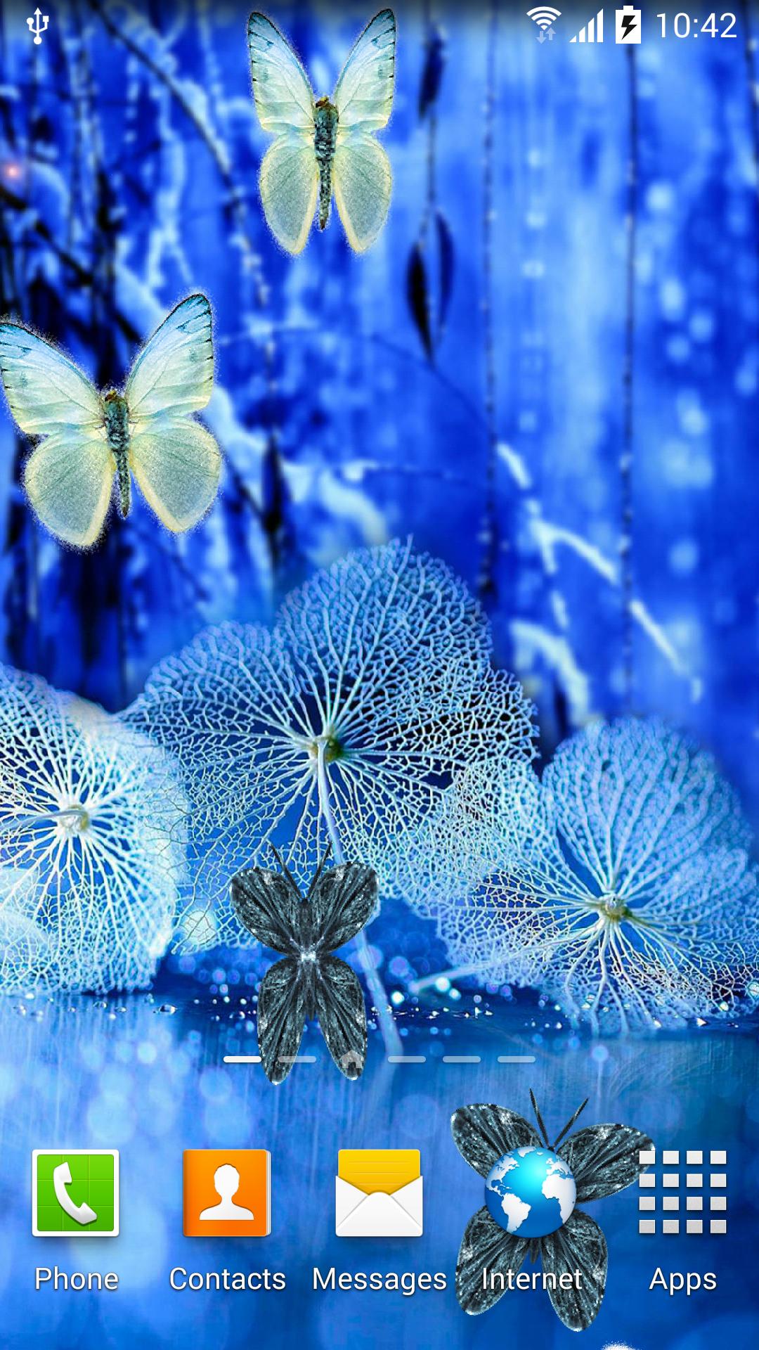 Abstract Butterflies Wallpaper