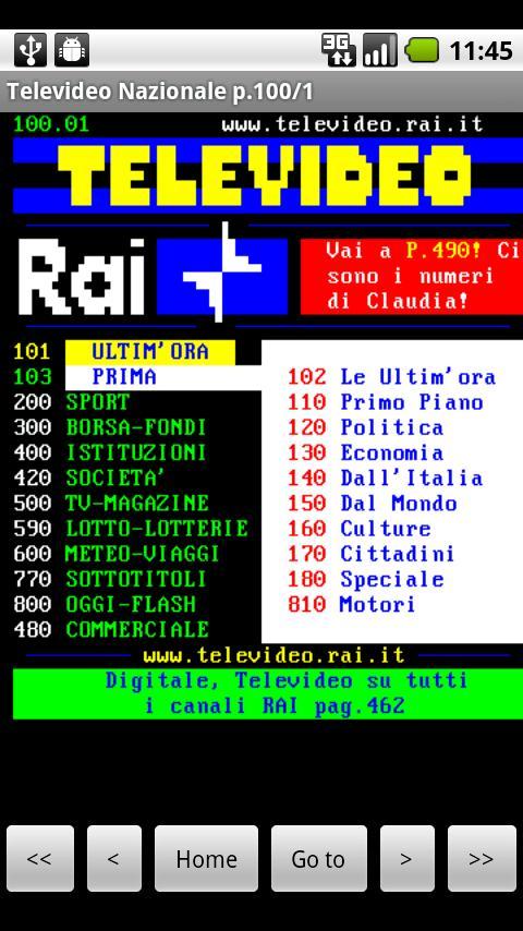 Italian Teletext