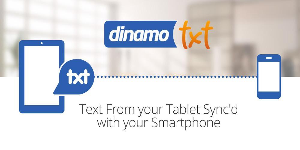 Tablet SMS Messaging Dinamotxt