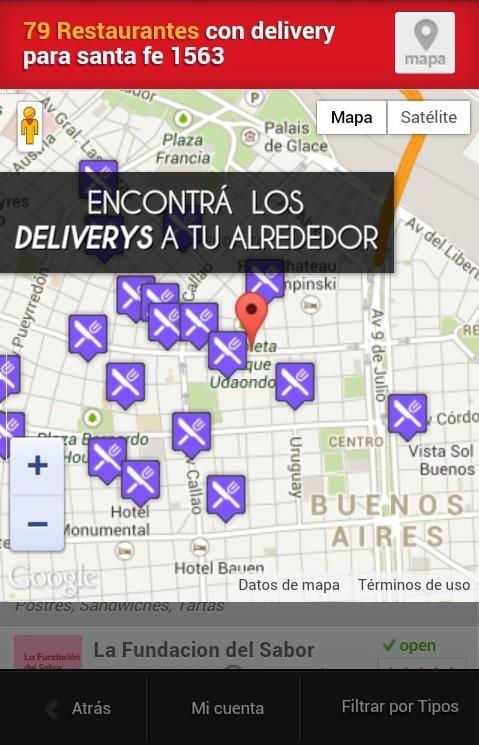 Delivery de Comida Sinimanes