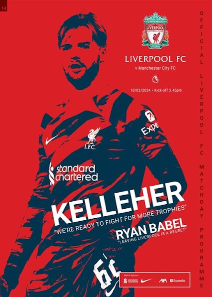 Liverpool  FC Programme