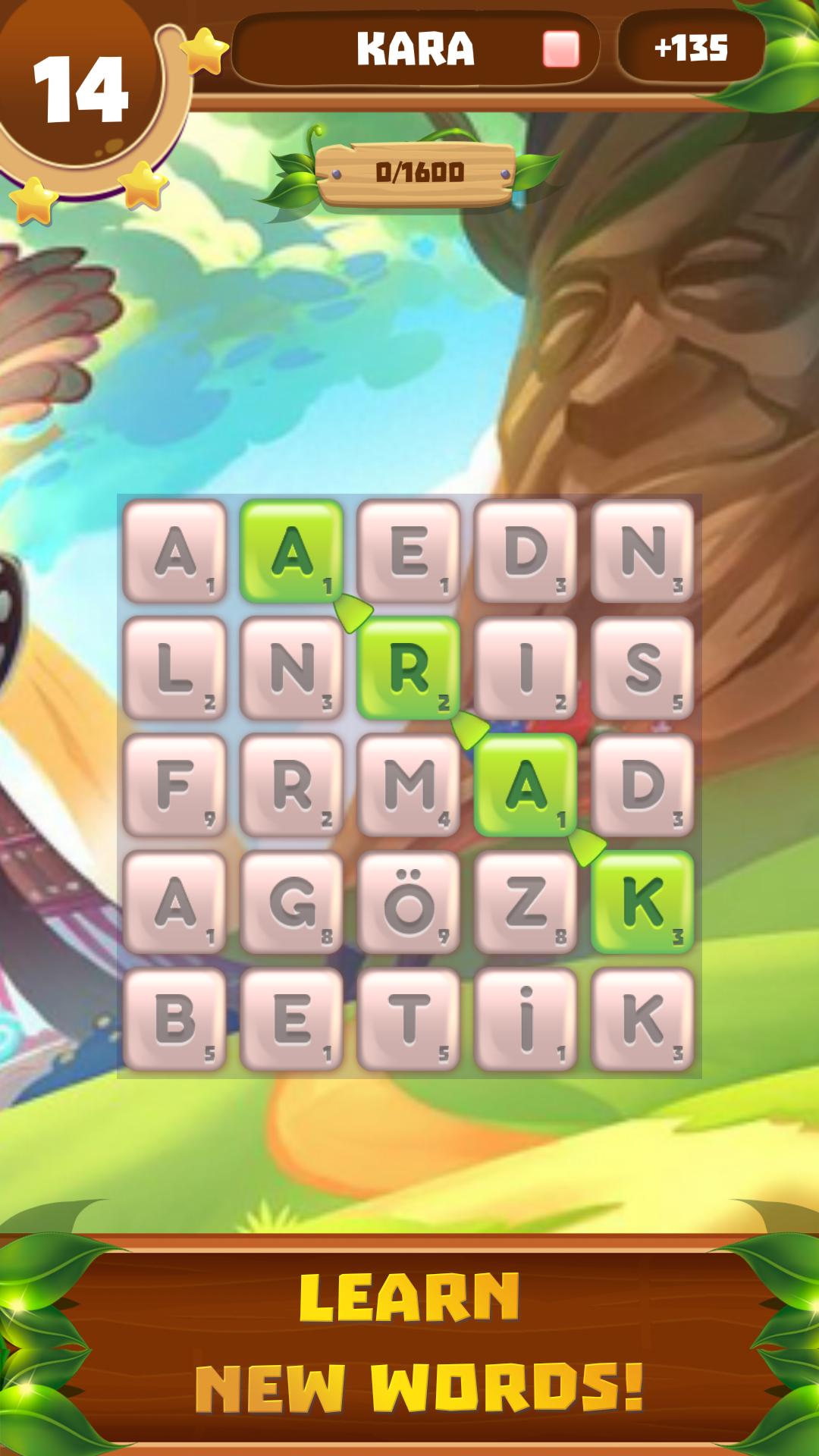 Alphabet Karagoz Word Game