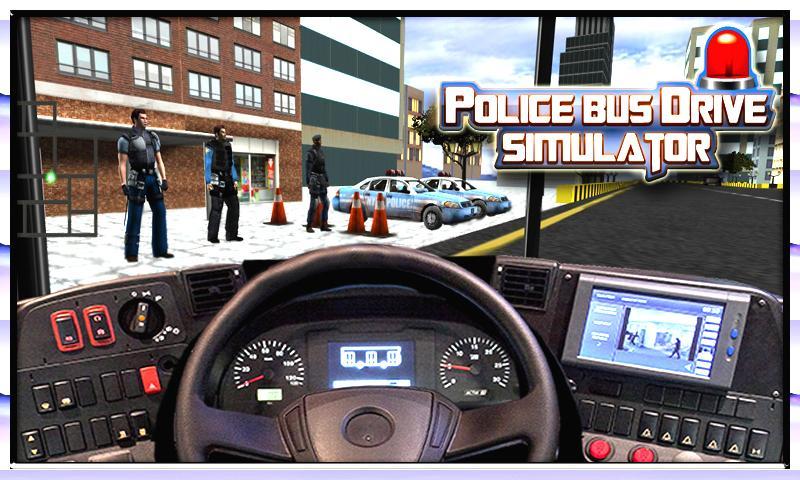 Police Bus Driving Simulator