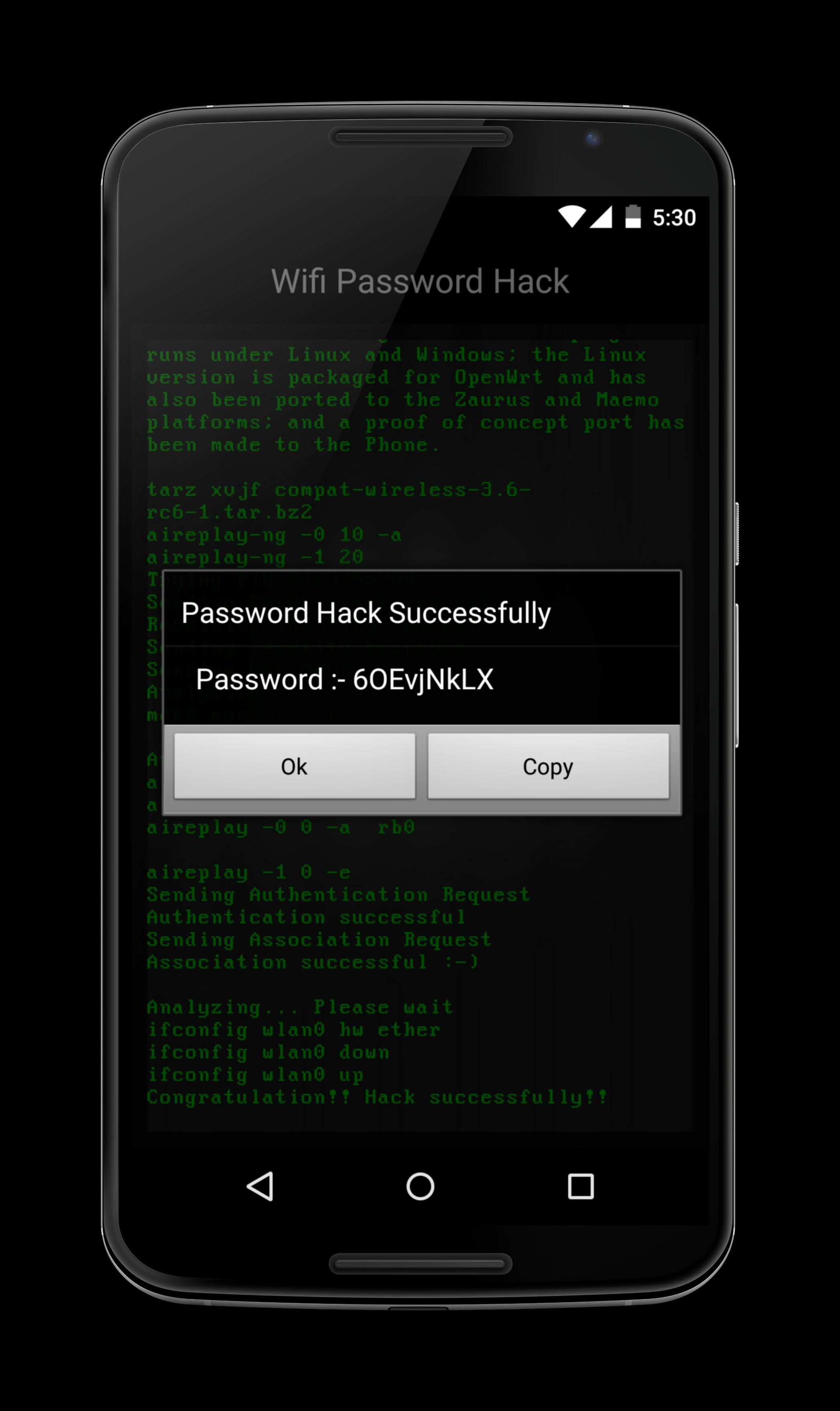 Wifi Password Hacker