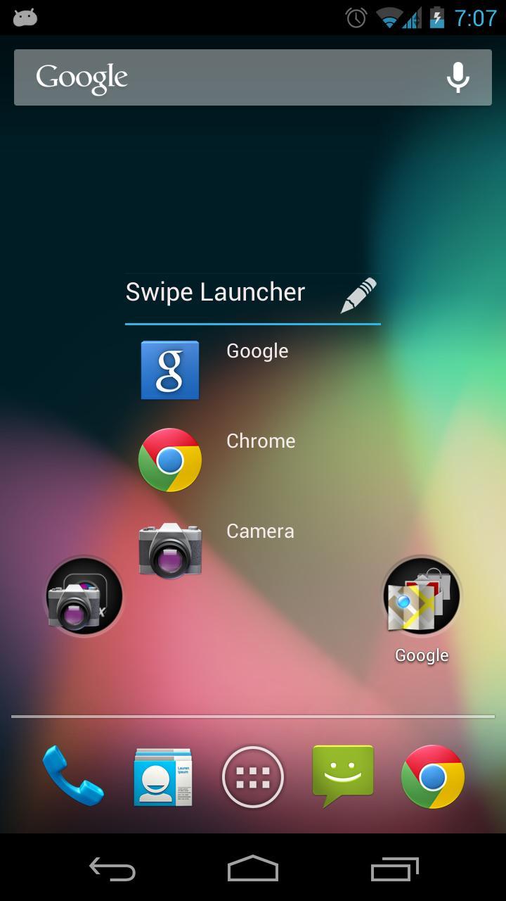 Swipe Launcher