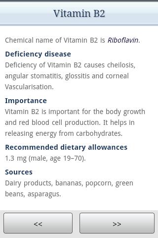 Vitamins for Healthy Body