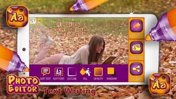 Photo Editor Text Writing