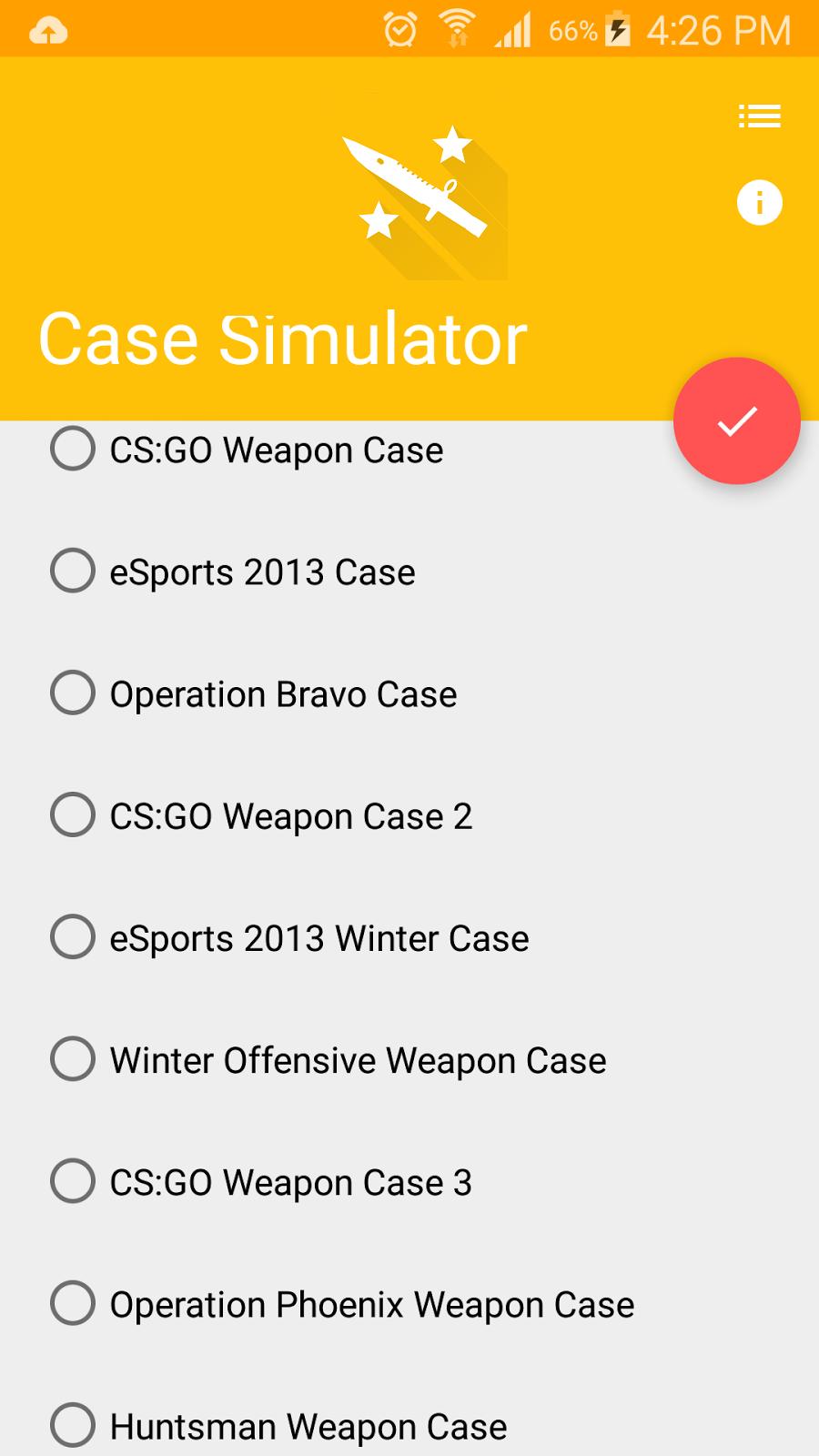 Case Simulator