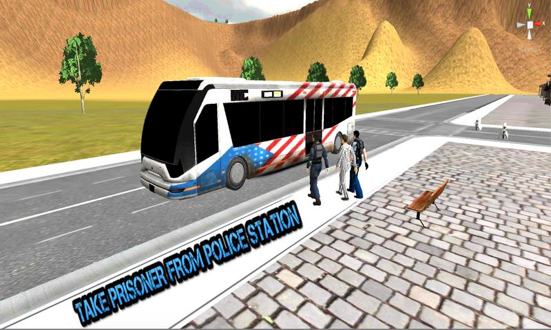 Offroad Prisoner Transport Bus