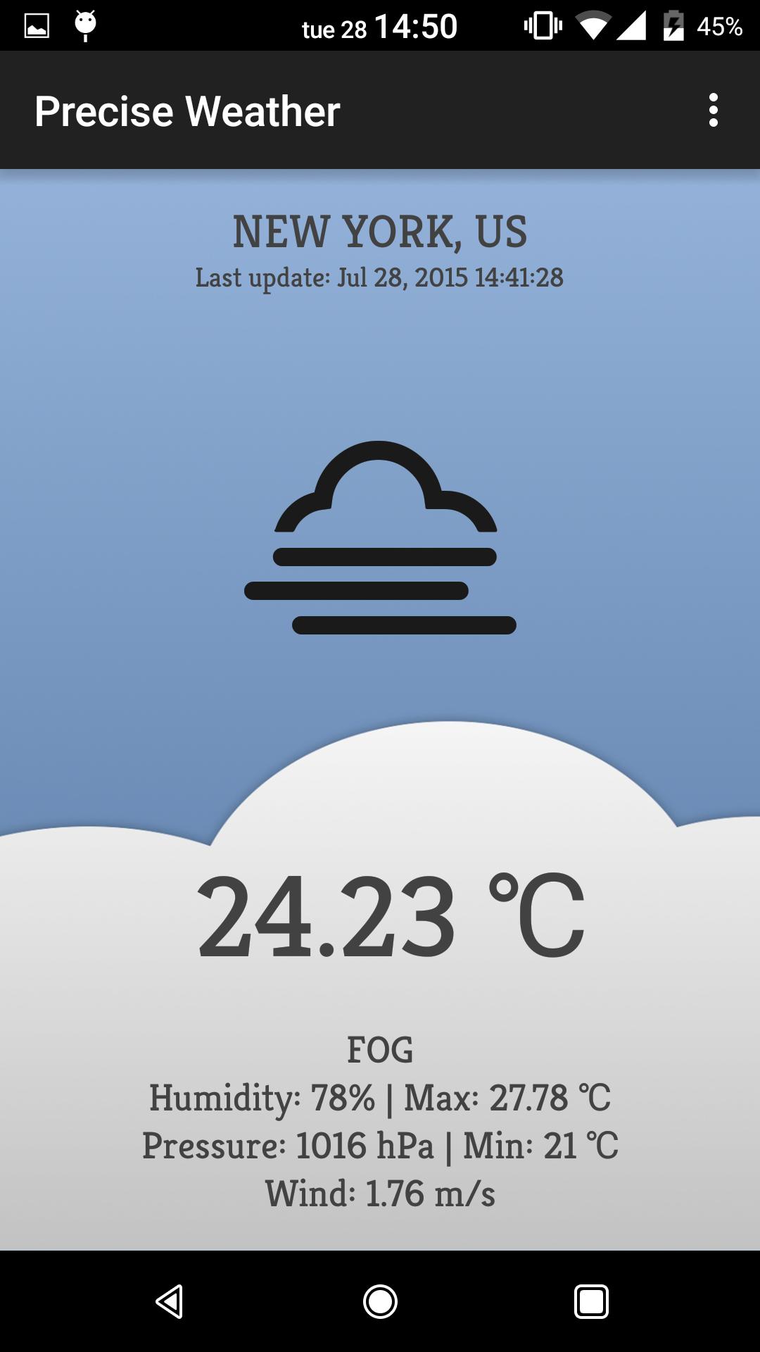 Precise Weather