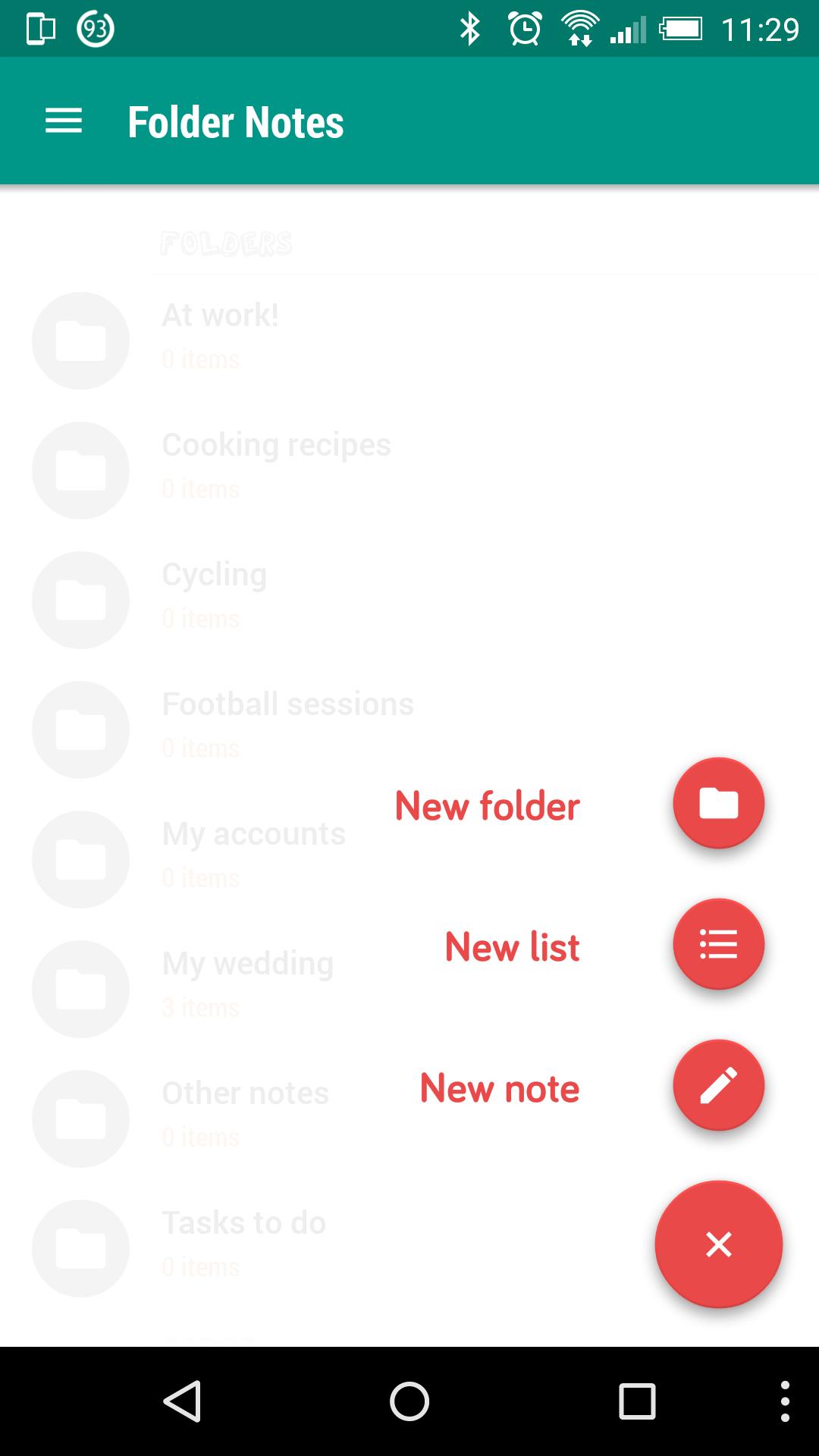 Folder Notes