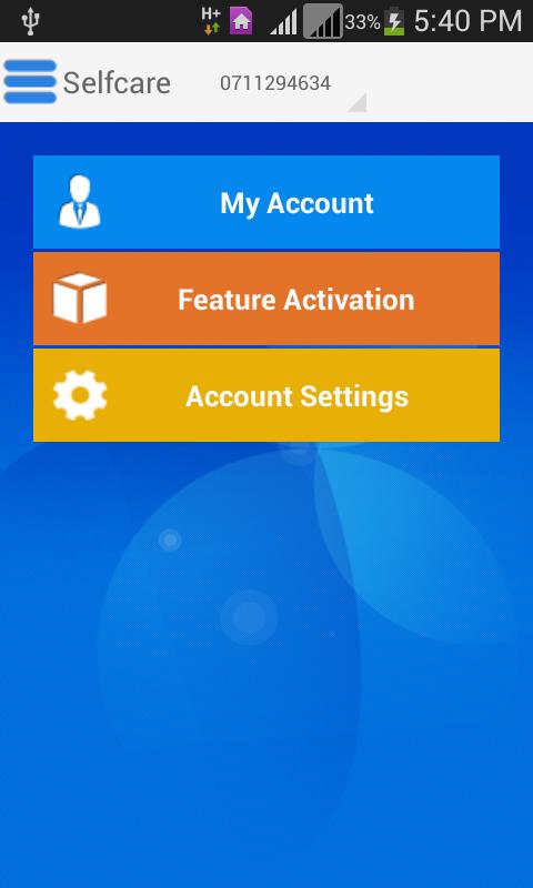 Mobitel Selfcare
